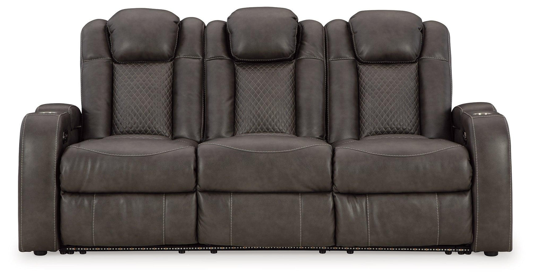 Fyne-Dyme Shadow Sofa, Loveseat and Recliner - Ella Furniture
