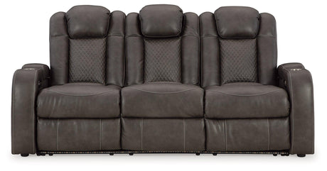 Fyne-Dyme Shadow Sofa, Loveseat and Recliner - Ella Furniture