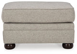 Gaelon Dune Chair And Ottoman - Ella Furniture
