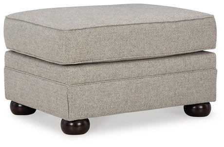 Gaelon Dune Chair And Ottoman - Ella Furniture