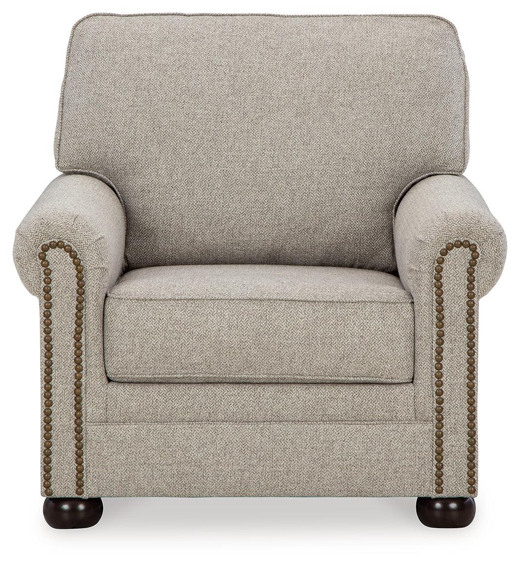 Gaelon Dune Sofa, Loveseat, Chair And Ottoman - Ella Furniture