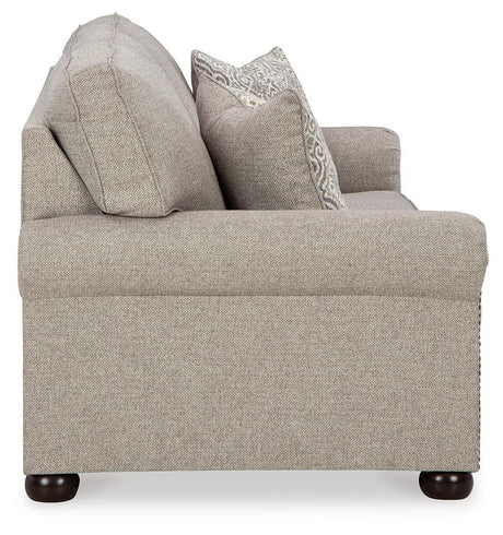 Gaelon Dune Sofa, Loveseat, Chair And Ottoman - Ella Furniture