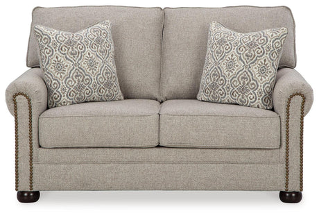 Gaelon Dune Sofa, Loveseat, Chair And Ottoman - Ella Furniture