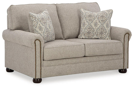 Gaelon Dune Sofa, Loveseat, Chair And Ottoman - Ella Furniture