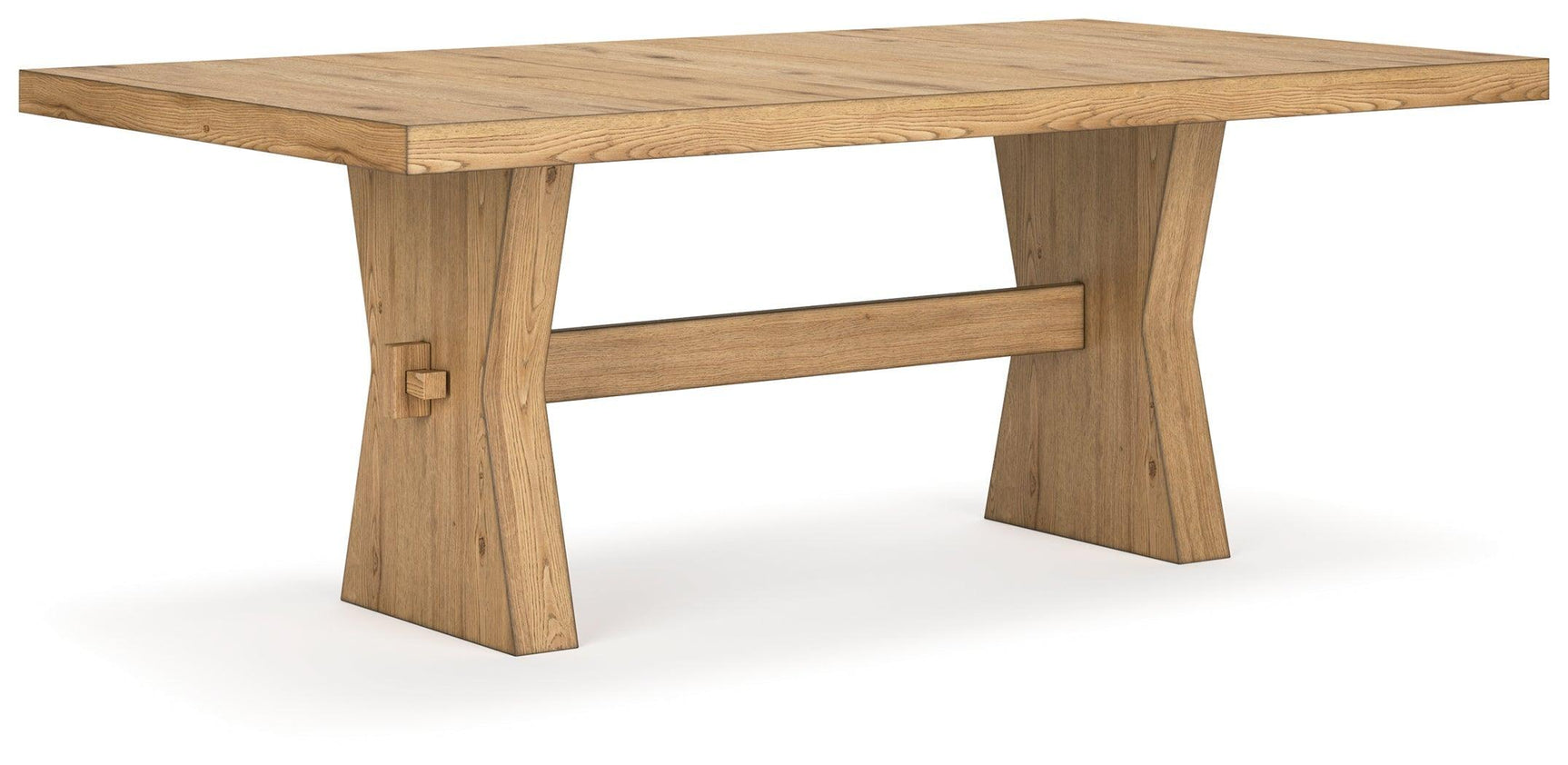 Galliden Light Brown Dining Table - Ella Furniture