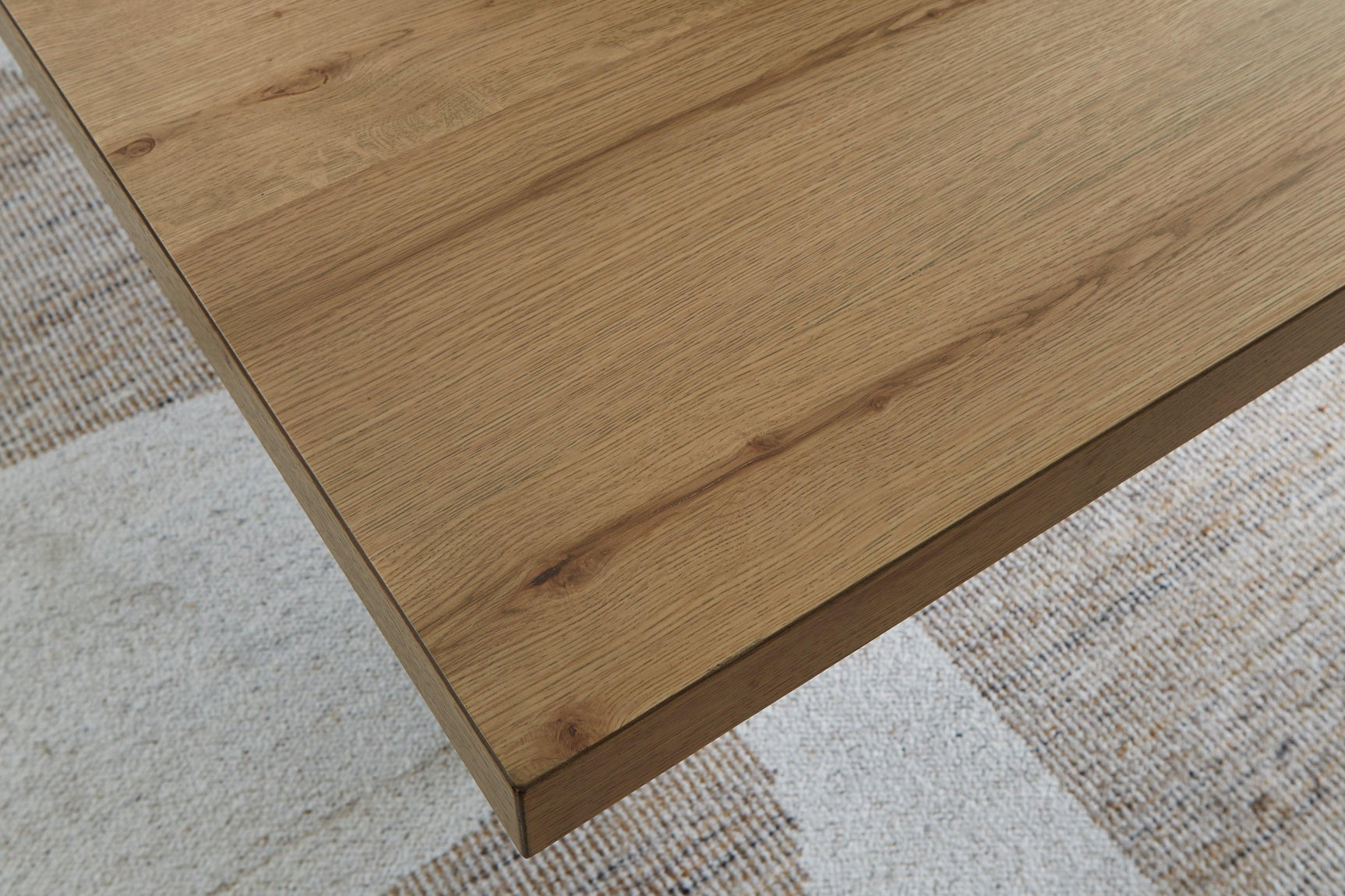 Galliden Light Brown Dining Table - Ella Furniture