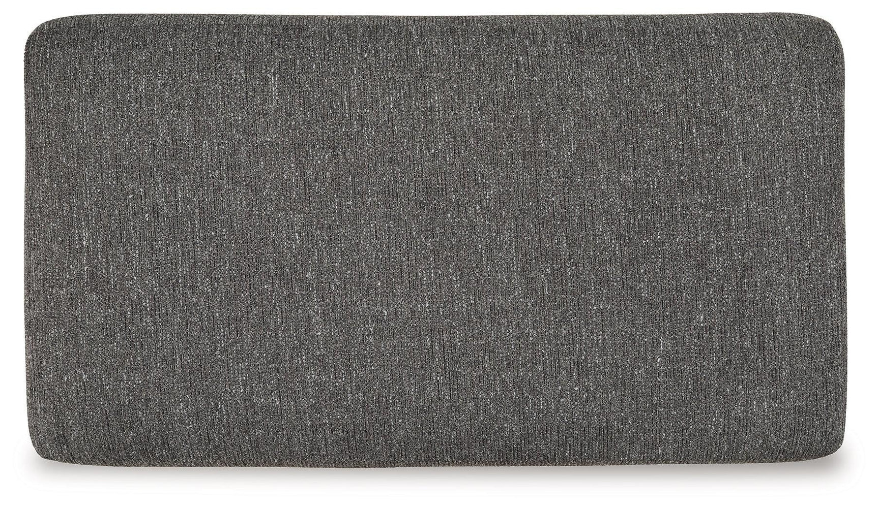 Gardiner Pewter Sofa Chaise With Ottoman - Ella Furniture