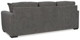 Gardiner Pewter Sofa Chaise With Ottoman - Ella Furniture