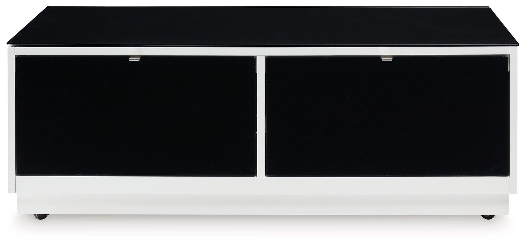 Gardoni White/black Coffee Table - Ella Furniture