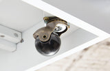 Gardoni White/black Coffee Table - Ella Furniture