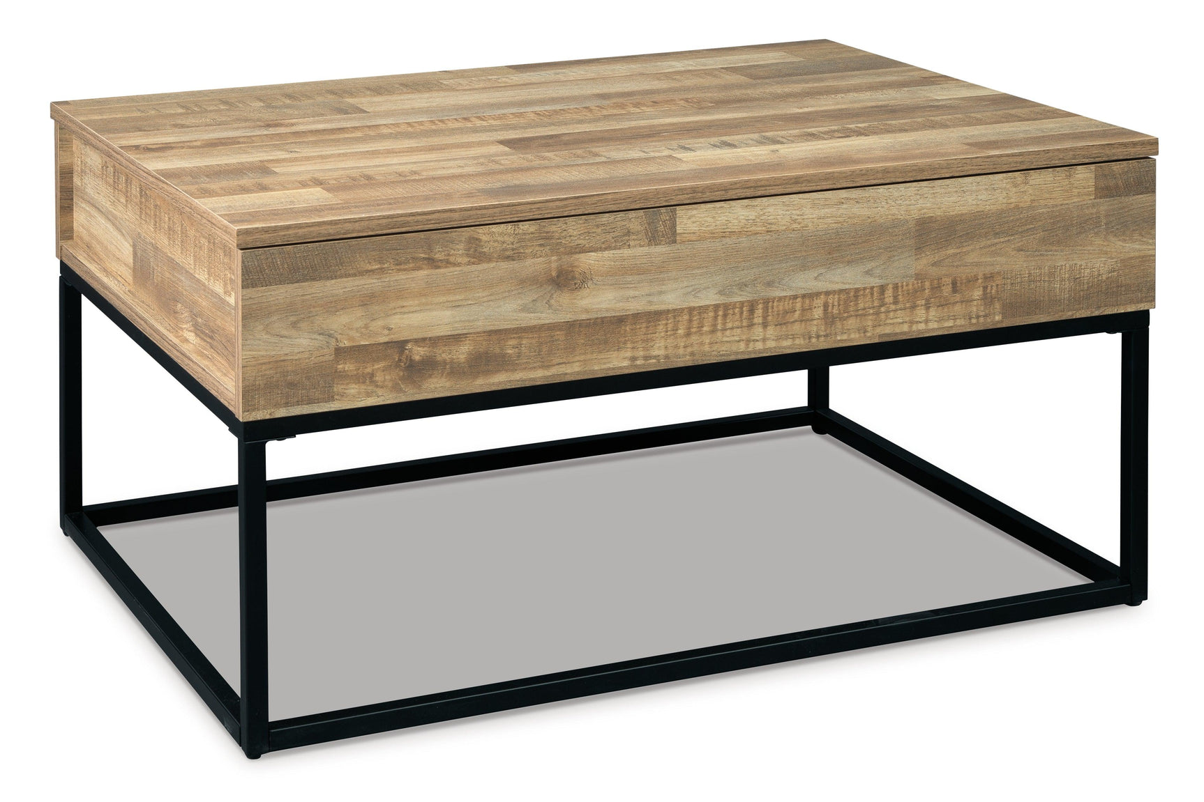 Gerdanet Natural Coffee Table With 2 End Tables - Ella Furniture