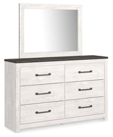 Gerridan White/Gray Panel Bedroom Set - Ella Furniture