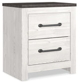Gerridan White/Gray Panel Bedroom Set - Ella Furniture