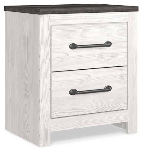 Gerridan White/Gray Panel Bedroom Set - Ella Furniture