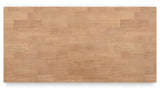 Gesthaven Natural/Blue Counter Height Dining Table - Ella Furniture