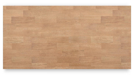 Gesthaven Natural/Blue Counter Height Dining Table - Ella Furniture