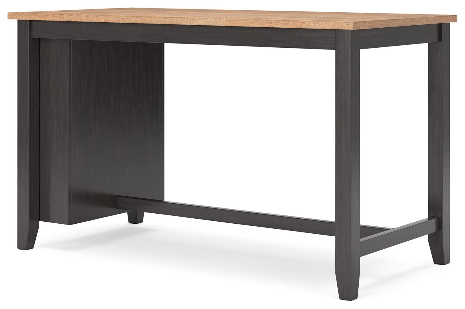 Gesthaven Natural/Brown Counter Height Dining Table - Ella Furniture