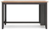 Gesthaven Natural/Brown Counter Height Dining Table - Ella Furniture
