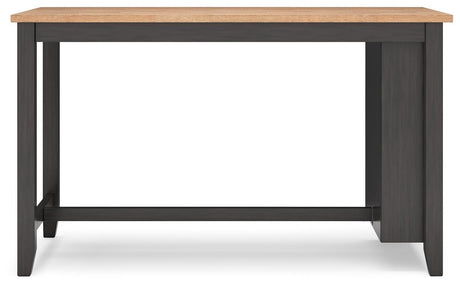 Gesthaven Natural/Brown Counter Height Dining Table - Ella Furniture
