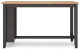 Gesthaven Natural/Brown Counter Height Dining Table - Ella Furniture