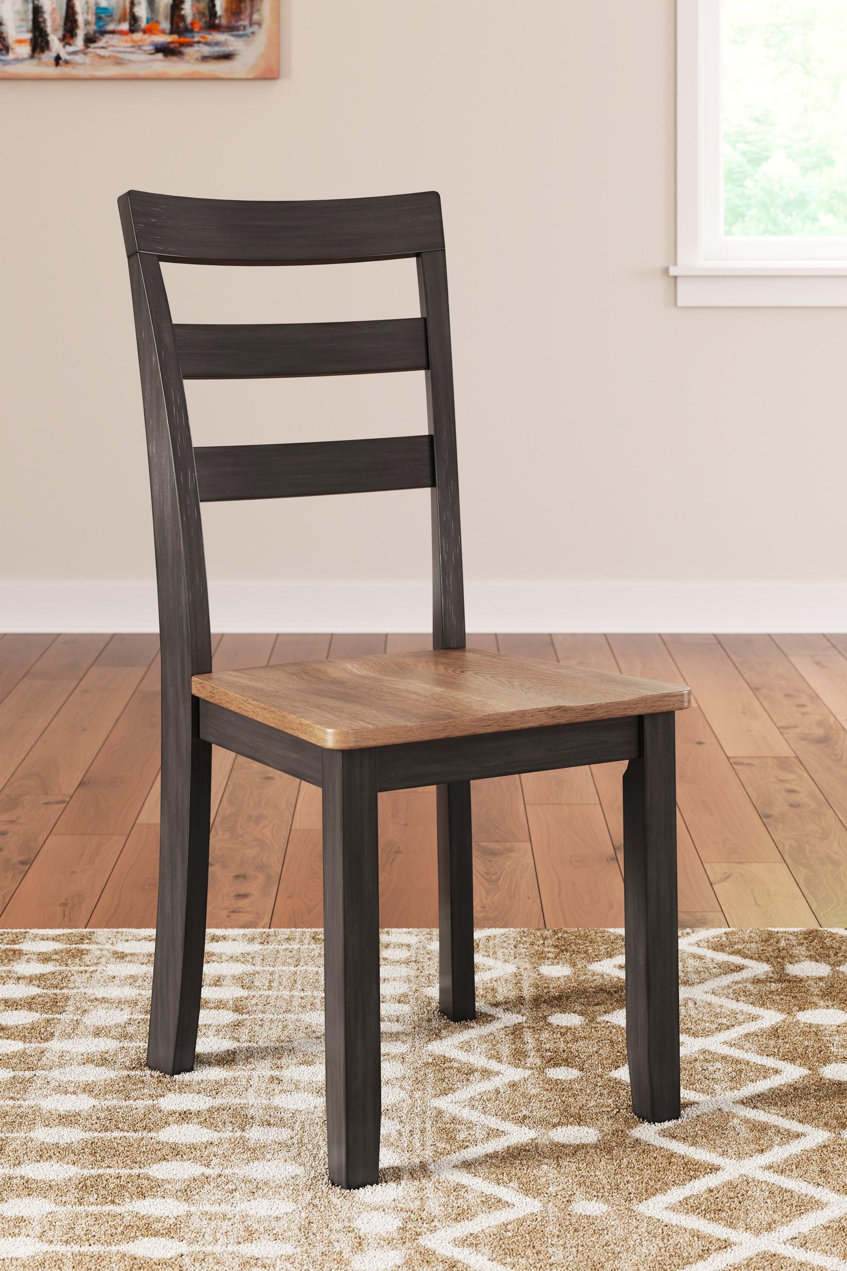 Gesthaven Natural/Brown Dining Chair - Ella Furniture