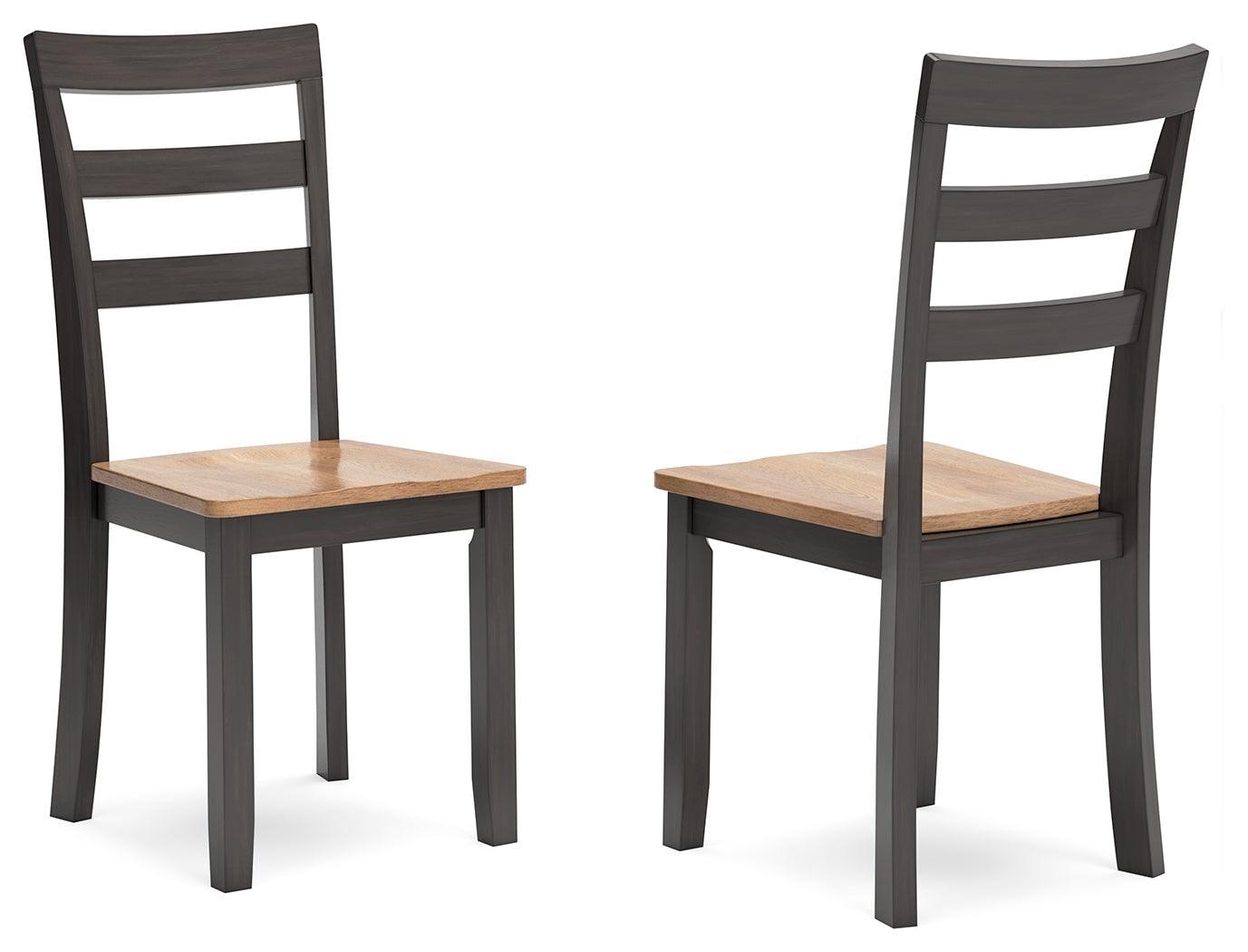 Gesthaven Natural/Brown Dining Chair - Ella Furniture