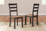 Gesthaven Natural/Brown Dining Chair - Ella Furniture