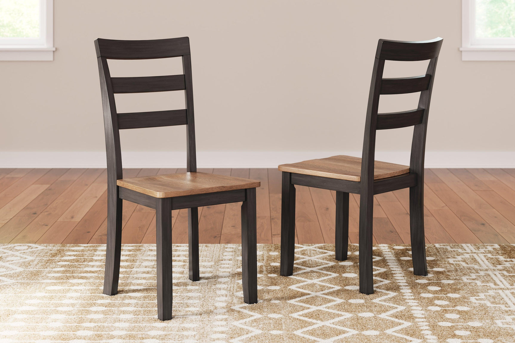 Gesthaven Natural/Brown Dining Chair - Ella Furniture