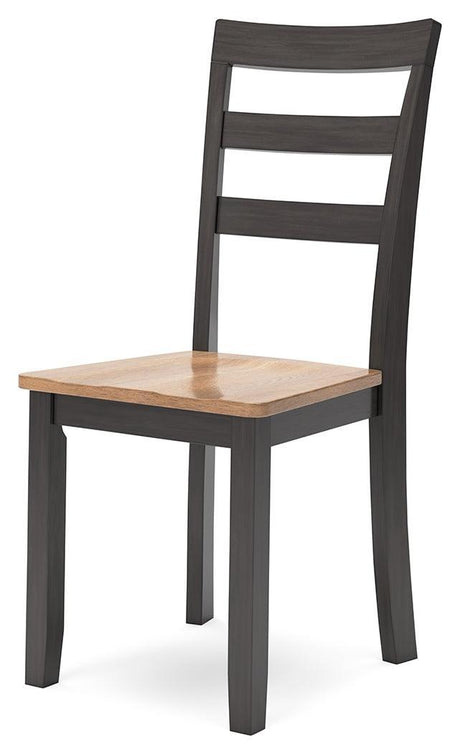 Gesthaven Natural/Brown Dining Chair - Ella Furniture