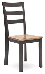 Gesthaven Natural/Brown Dining Chair - Ella Furniture