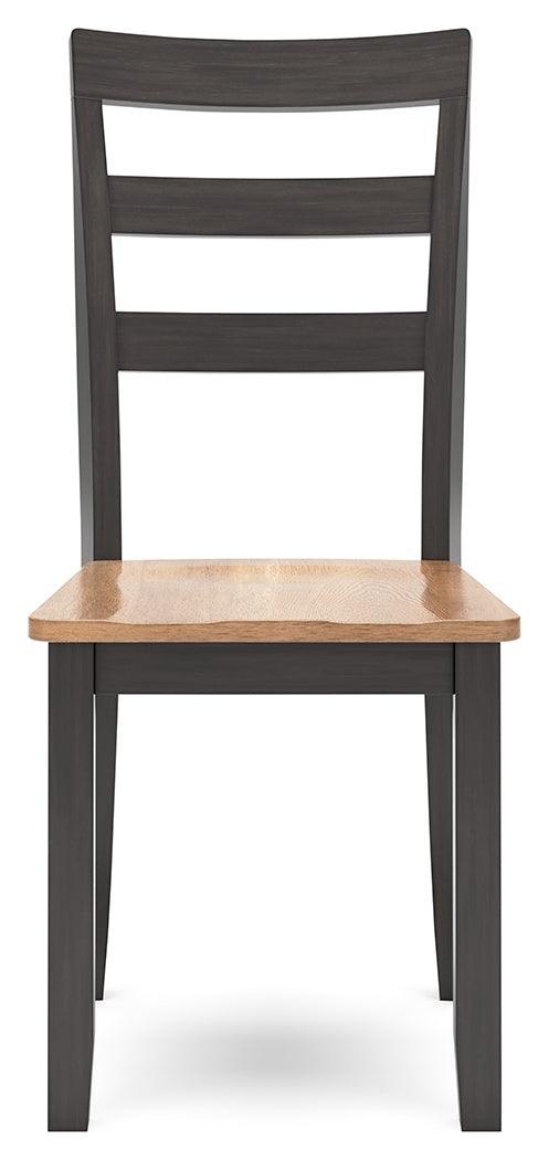 Gesthaven Natural/Brown Dining Chair - Ella Furniture