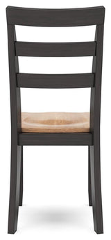 Gesthaven Natural/Brown Dining Chair - Ella Furniture
