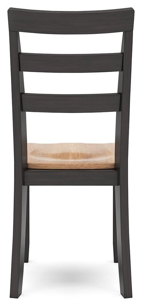 Gesthaven Natural/Brown Dining Chair - Ella Furniture