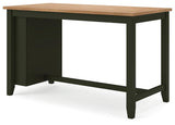 Gesthaven Natural/Green Counter Height Dining Table - Ella Furniture