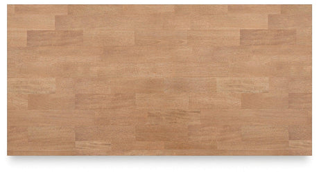 Gesthaven Natural/White Counter Height Dining Table - Ella Furniture