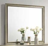Giselle Dresser Mirror Rustic Beige 224394 - Ella Furniture