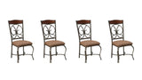 Glambrey Brown 4-Piece Dining Room Chair - Ella Furniture