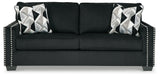 Gleston Onyx Sofa, Loveseat, Chair And Ottoman - Ella Furniture