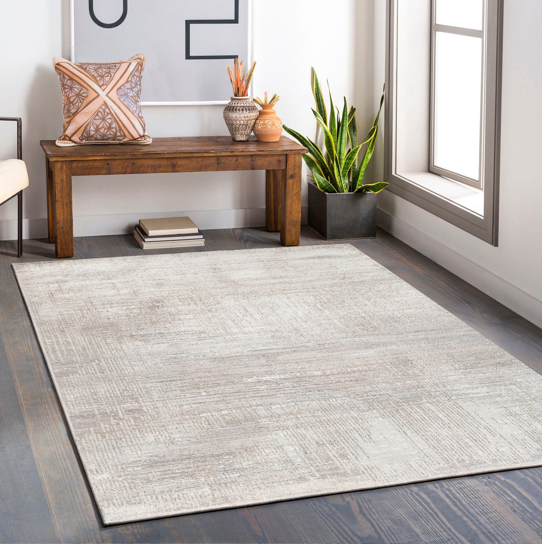 Glitz 711 Carbon Area Rug
