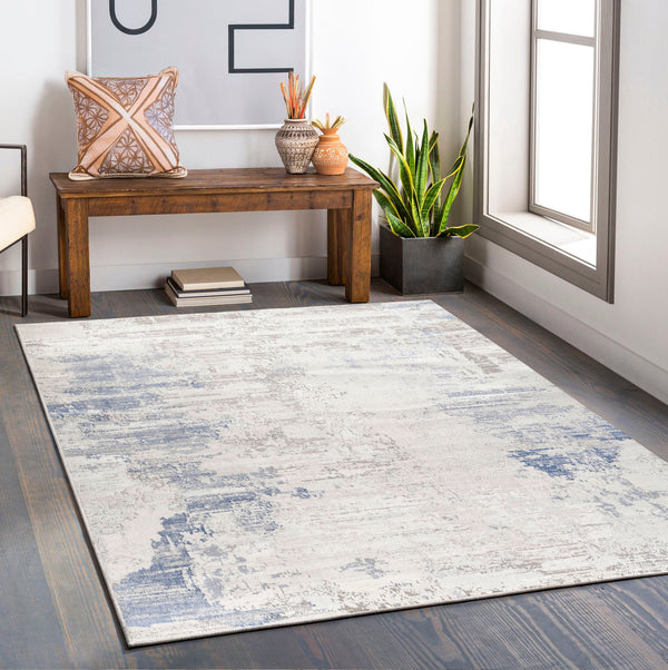 Glitz 715 Steel Area Rug