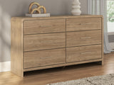 Gramburg Warm Natural Brown Dresser from Ella Furniture