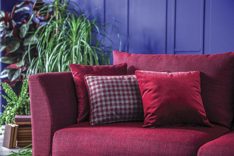 Gravity Exen Burgundy 3-Seater Sofa - Ella Furniture