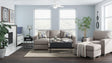 Greaves Stone Sofa Chaise, Chair, And Ottoman - Ella Furniture