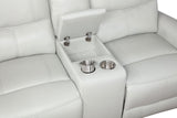 Greenfield 2-piece Power Reclining Sofa Set Ivory 610261P-S2 - Ella Furniture