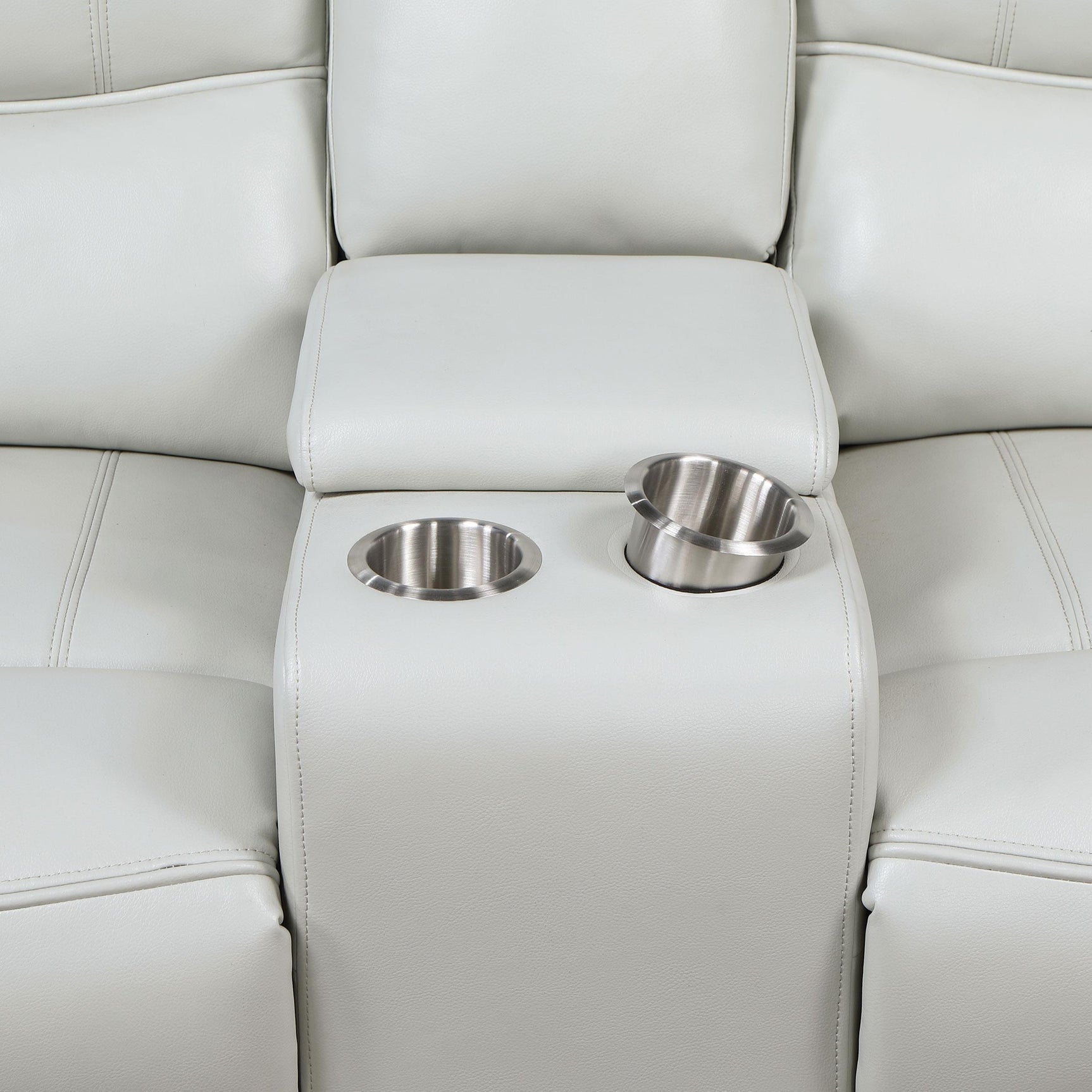Greenfield 3-piece Power Reclining Sofa Set Ivory 610261P-S3 - Ella Furniture