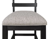 Guthrie Gray Modern Solid Wood And Veneers Counter Height Dining Room Set - Ella Furniture