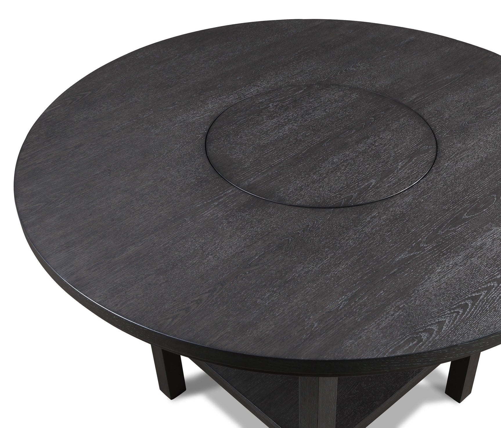 Guthrie Gray Modern Solid Wood And Veneers Counter Height Dining Room Set - Ella Furniture