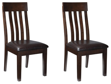 Haddigan Dark Brown 2-Piece Dining Room Chair - Ella Furniture