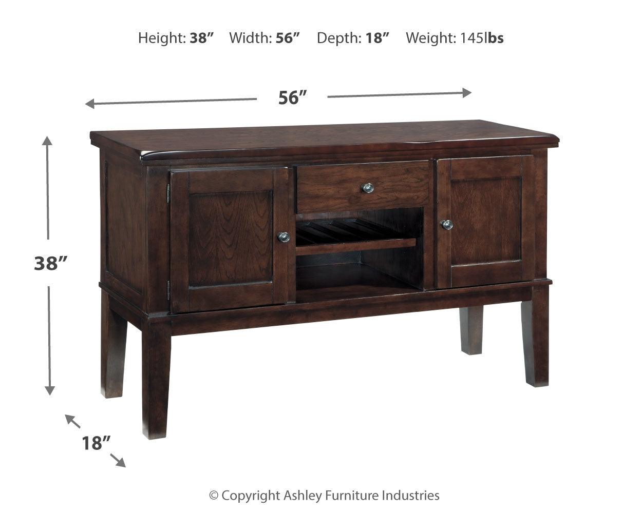 Haddigan Dark Brown Counter Height Dining Table And 4 Barstools With Storage - Ella Furniture