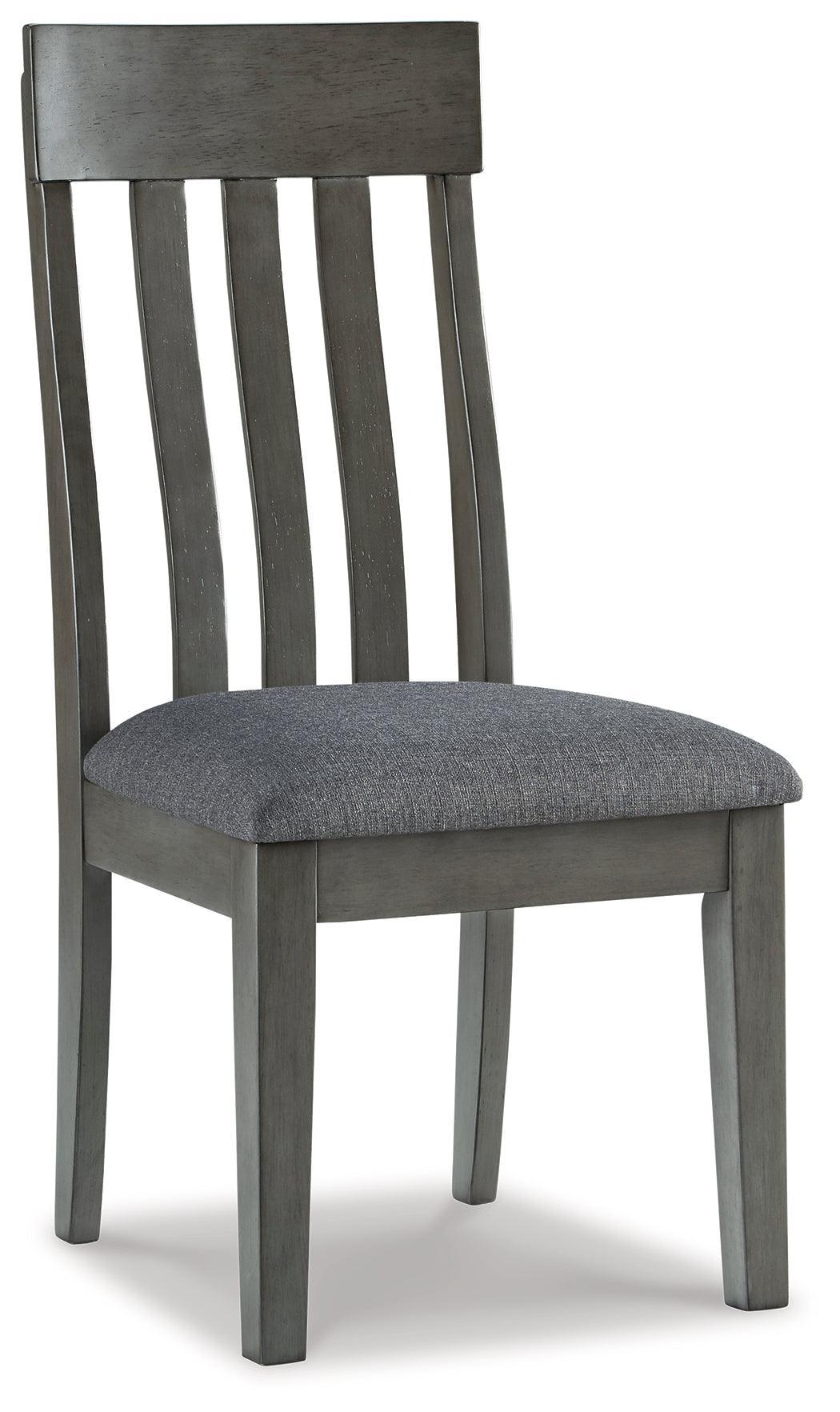 Hallanden Gray Rectangular Dining Room Set - Ella Furniture